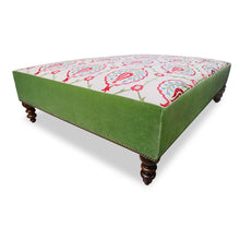 Load image into Gallery viewer, Hampton bespoke luxury ottoman handmade in Britain
