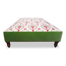 Load image into Gallery viewer, Hampton bespoke luxury ottoman handmade in Britain