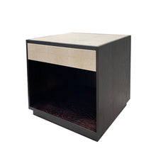 Load image into Gallery viewer, premium shagreen bedside table with custom finish