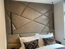 Load image into Gallery viewer, Jigsaw bespoke headboard hand crafted luxury furniture made in Britain