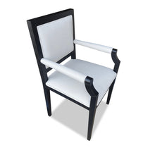 Load image into Gallery viewer, Juvens Carver Dining Chair bespoke luxury furniture London made in Britain
