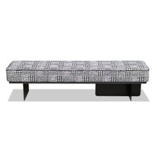 Load image into Gallery viewer, Handmade luxury upholstered bench for bespoke interiors