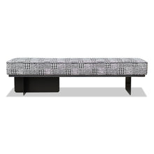 Load image into Gallery viewer, Handmade luxury upholstered bench for bespoke interiors