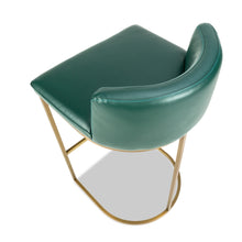 Load image into Gallery viewer, Luxury bespoke Kyla bar stool handcrafted in Britain studio shot