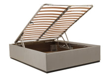 Load image into Gallery viewer, Lambeth luxury bed base with recessed plinth show wood base