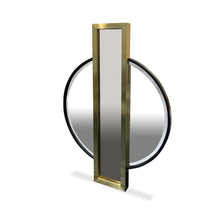 Load image into Gallery viewer, Landmark luxury bespoke mirror made in Britain with brass detailing
