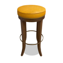Load image into Gallery viewer, Langham bar stool luxury bespoke furniture handcrafted in Britain
