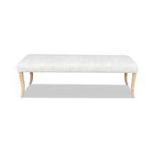 Load image into Gallery viewer, Handmade luxury upholstered bench for bespoke interiors