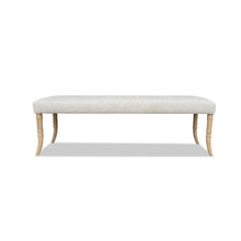 Load image into Gallery viewer, Handmade luxury upholstered bench for bespoke interiors