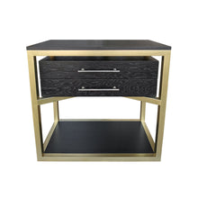 Load image into Gallery viewer, Laryssens luxury bespoke bedside table open frame design