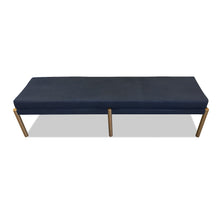 Load image into Gallery viewer, Handmade luxury upholstered bench for bespoke interiors