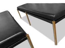 Load image into Gallery viewer, Handmade luxury upholstered bench for bespoke interiors