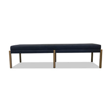 Load image into Gallery viewer, Handmade luxury upholstered bench for bespoke interiors