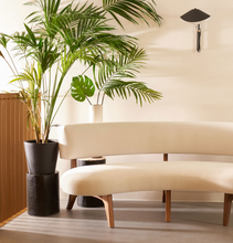 Load image into Gallery viewer, Sculptural handmade luxury bench for bespoke interiors