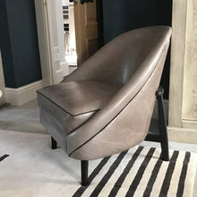 Load image into Gallery viewer, Mica Deluxe Occasional Chair bespoke luxury furniture London made in Britain