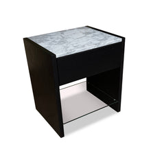 Load image into Gallery viewer, Mistral luxury bespoke bedside table marble top