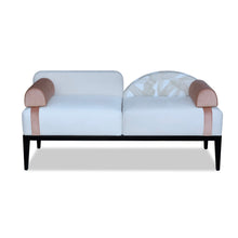Load image into Gallery viewer, Contemporary upholstered luxury bench for bespoke interiors