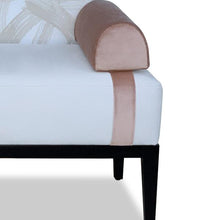 Load image into Gallery viewer, Contemporary upholstered luxury bench for bespoke interiors