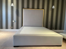 Load image into Gallery viewer, Monte bespoke headboard hand crafted luxury furniture made in Britain