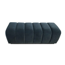 Load image into Gallery viewer, Handcrafted British luxury bench with custom upholstery