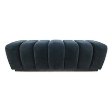 Load image into Gallery viewer, Handcrafted British luxury bench with custom upholstery
