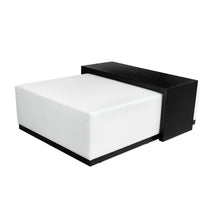 Load image into Gallery viewer, Ohno Ottoman with Bridge bespoke luxury ottoman handmade in Britain