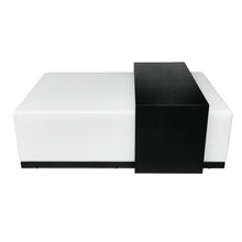Load image into Gallery viewer, Ohno Ottoman with Bridge bespoke luxury ottoman handmade in Britain