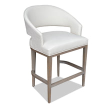 Load image into Gallery viewer, Omega Bar Stool bespoke luxury furniture London made in Britain