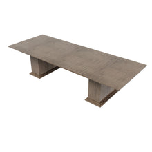 Load image into Gallery viewer, Pallacio bespoke luxury dining table figured sycamore high gloss finish