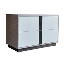 Load image into Gallery viewer, Samson luxury bespoke bedside table upholstered drawer