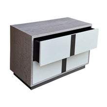 Load image into Gallery viewer, Samson luxury bespoke bedside table upholstered drawer