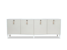 Load image into Gallery viewer, Luxury sideboard with brushed brass handles and tassel detailing