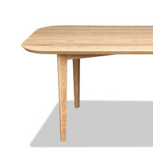 Load image into Gallery viewer, Sherwood bespoke luxury solid wood dining table oak finish