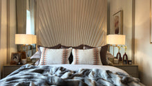 Load image into Gallery viewer, Sogere bespoke headboard hand crafted luxury furniture made in Britain