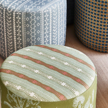 Load image into Gallery viewer, Luxury pouf designed for bespoke interiors in the UK