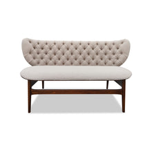 Load image into Gallery viewer, Contemporary upholstered luxury bench for bespoke interiors