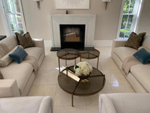 Load image into Gallery viewer, Ulysses bespoke luxury coffee table handcrafted in Britain for luxury interior design, contemporary London living, bespoke furniture projects, and sophisticated luxury lifestyle interiors.