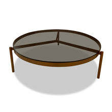 Load image into Gallery viewer, Ulysses bespoke luxury coffee table handcrafted in Britain for luxury interior design, contemporary London living, bespoke furniture projects, and sophisticated luxury lifestyle interiors.