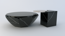 Load image into Gallery viewer, Water Lily bespoke luxury coffee table handcrafted in Britain for luxury interior design, contemporary London living, bespoke furniture projects, and sophisticated luxury lifestyle interiors.