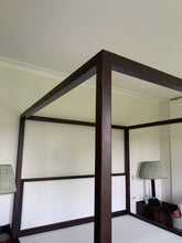 Load image into Gallery viewer, Windermere luxury bespoke four poster bed made in Britain