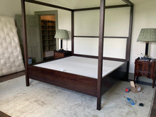 Load image into Gallery viewer, Windermere luxury bespoke four poster bed made in Britain