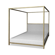 Load image into Gallery viewer, Windermere luxury bespoke four poster bed made in Britain