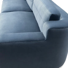 Load image into Gallery viewer, Luxury bespoke Broadland sofa in velvet – 3-seat sofa for London living room