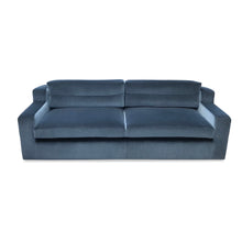 Load image into Gallery viewer, Luxury bespoke Broadland sofa in velvet – 3-seat sofa for London living room