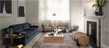 Load image into Gallery viewer, Luxury bespoke Broadland sofa in velvet – 3-seat sofa for London living room