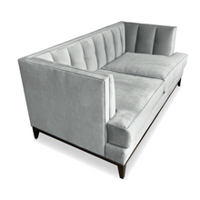 Load image into Gallery viewer, Dario Sofa styled in contemporary living room – luxury bespoke furniture for London homes