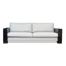 Load image into Gallery viewer, De Pree Sofa styled in elegant London living room – bespoke furniture for interior designers