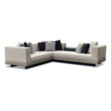 Load image into Gallery viewer, Rialto corner sofa luxury bespoke design by London interior designers