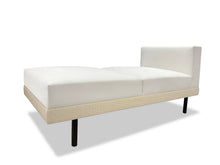 Load image into Gallery viewer, Made in Britain luxury chaise longue upholstered day bed detail
