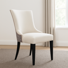 Load image into Gallery viewer, Amber Dining Chair bespoke luxury furniture London made in Britain
